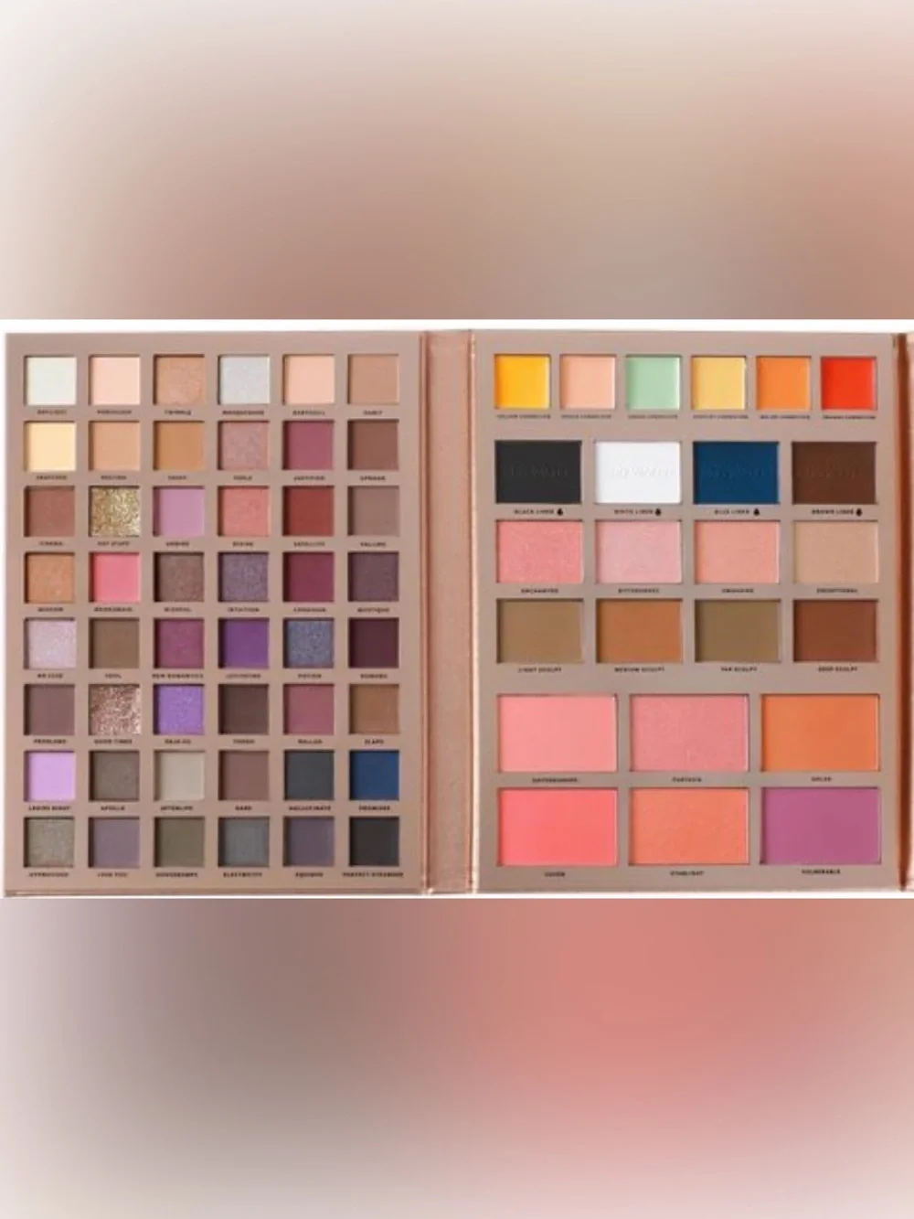 Profusion Cosmetics Artistry Attire Beauty Portfolio - Rose Gold